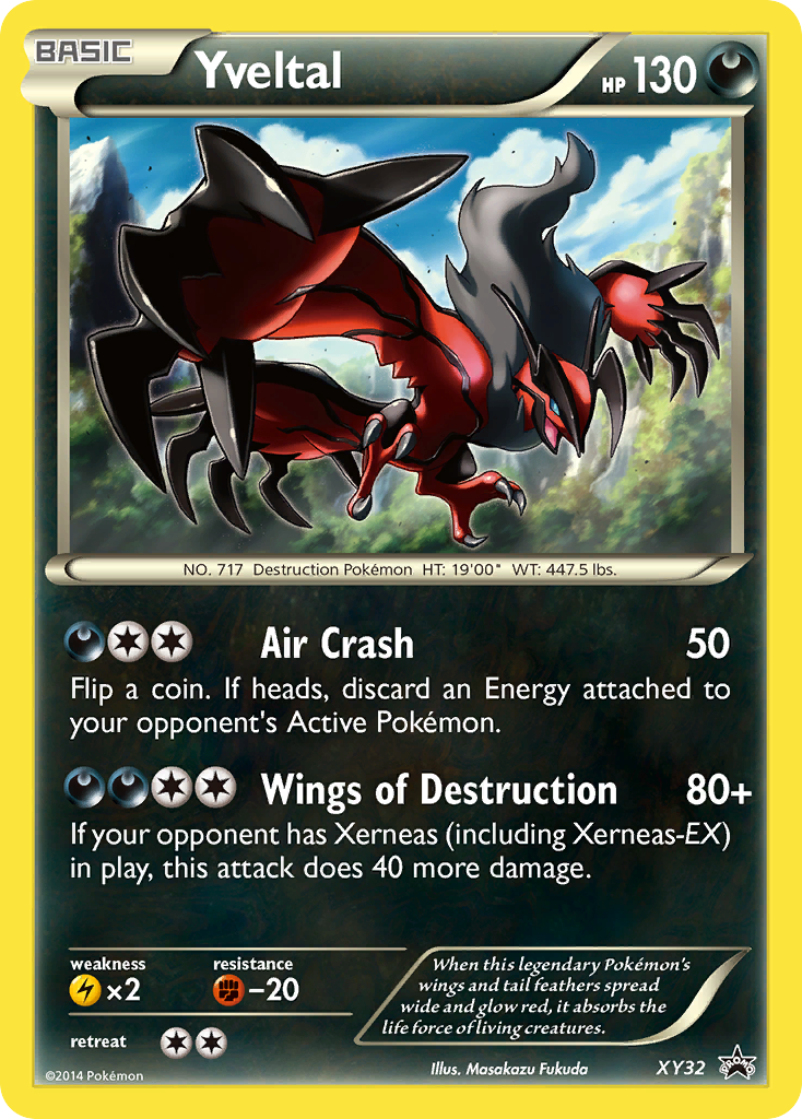 Yveltal (XY32) [XY: Black Star Promos] - Evolution TCG