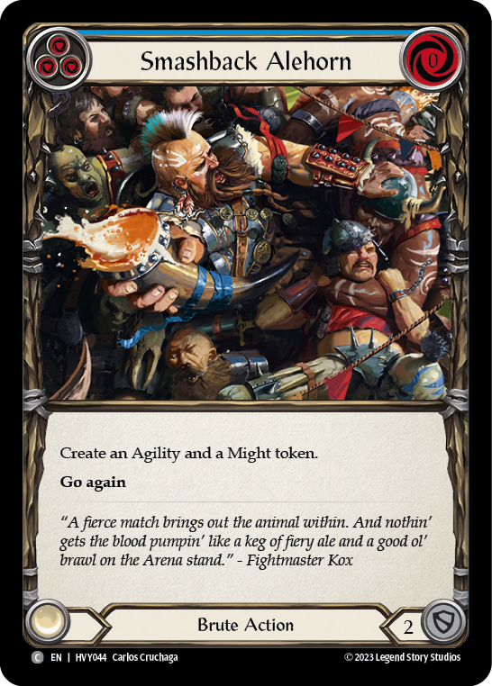 Smashback Alehorn [HVY044] (Heavy Hitters) - Evolution TCG