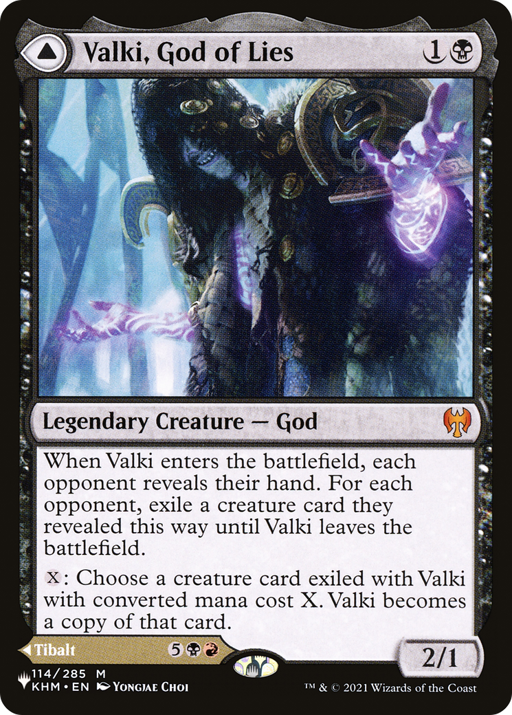 Valki, God of Lies // Tibalt, Cosmic Impostor [Secret Lair: From Cute to Brute] - Evolution TCG