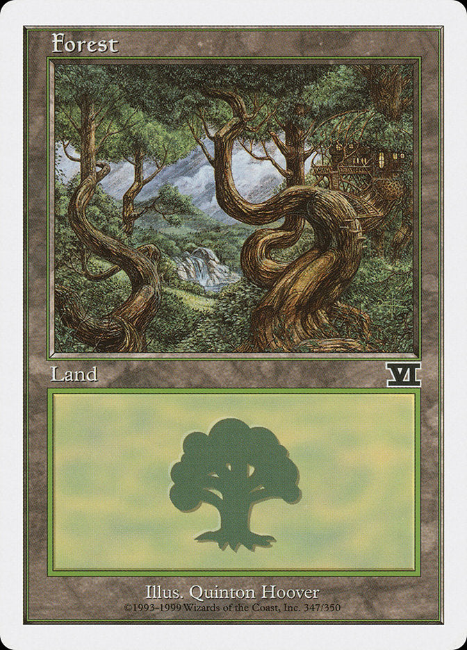 Forest (347) [Classic Sixth Edition] - Evolution TCG