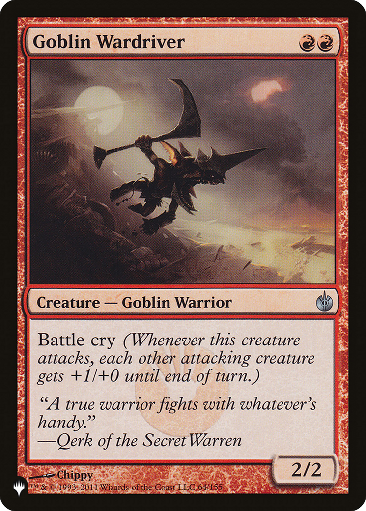 Goblin Wardriver [The List] - Evolution TCG