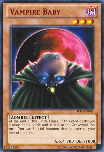Vampire Baby (Red) [DL16-EN002] Rare - Evolution TCG