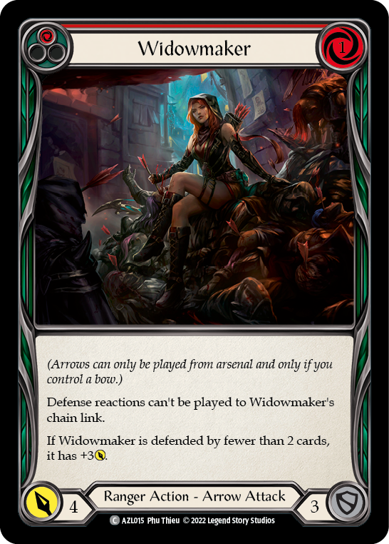 Widowmaker (Red) [AZL015] (Outsiders Azalea Blitz Deck) - Evolution TCG