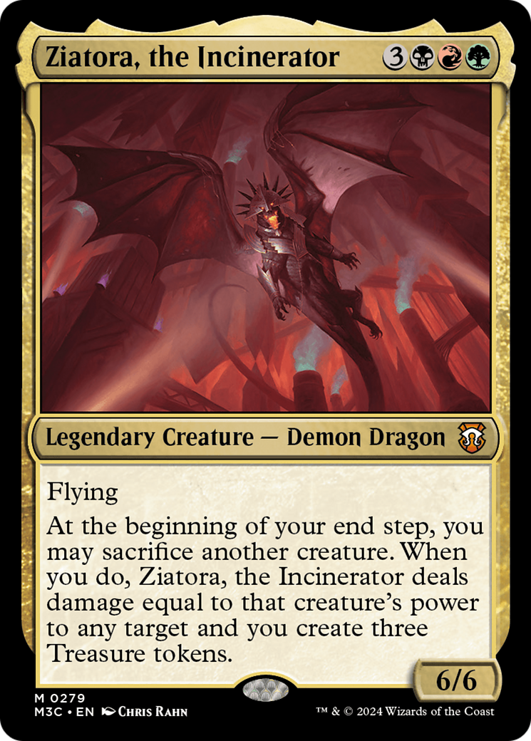 Ziatora, the Incinerator [Modern Horizons 3 Commander] - Evolution TCG