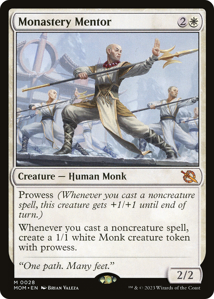 Monastery Mentor [March of the Machine] - Evolution TCG