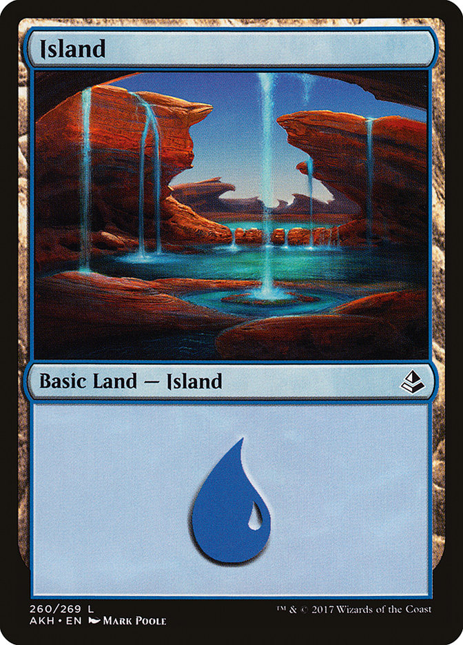 Island (260) [Amonkhet] - Evolution TCG