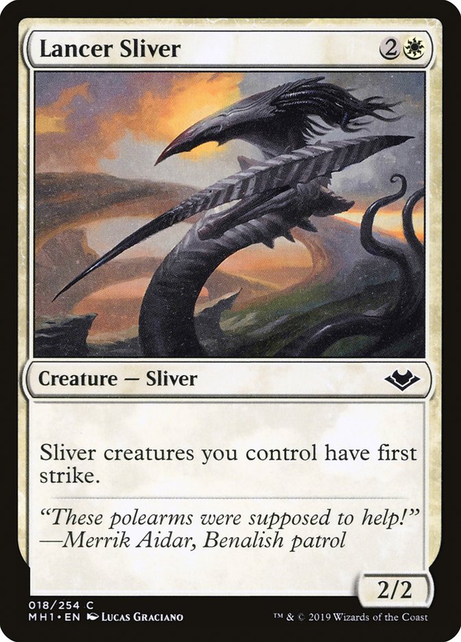 Lancer Sliver [Modern Horizons] - Evolution TCG