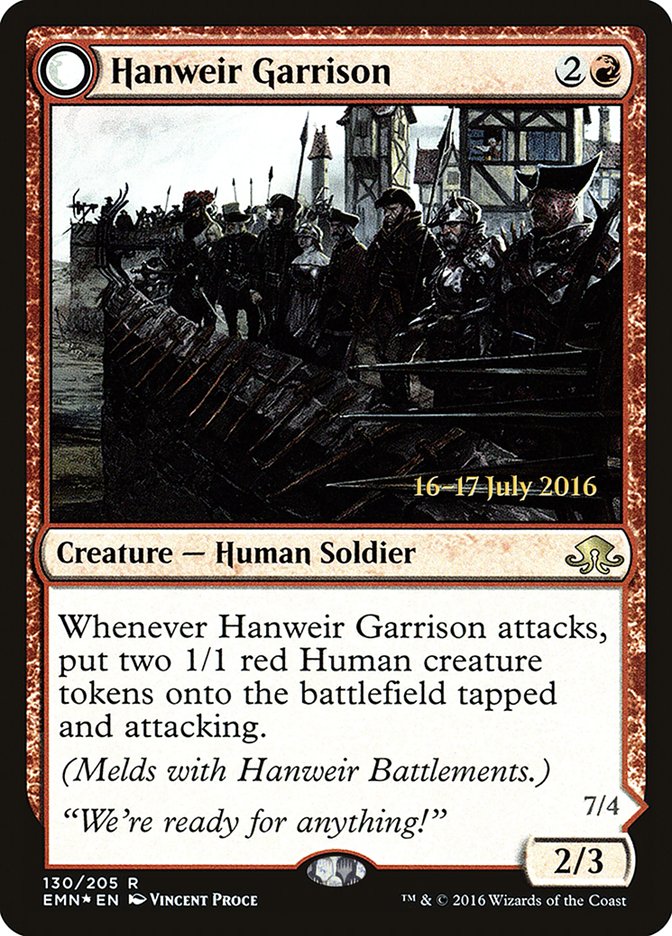 Hanweir Garrison [Eldritch Moon Prerelease Promos] - Evolution TCG
