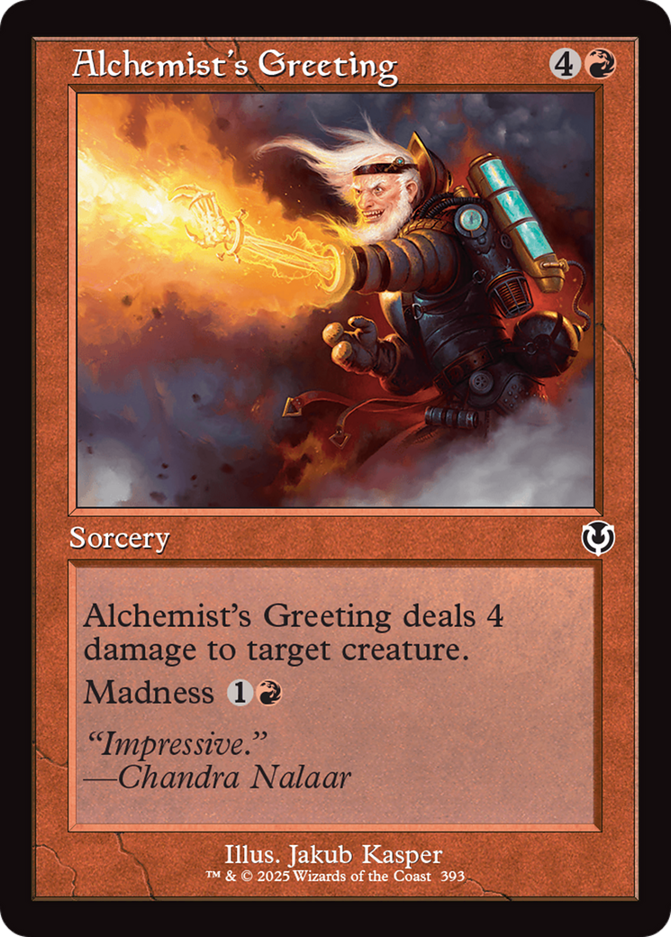 Alchemist's Greeting (Retro Frame) [Innistrad Remastered] - Evolution TCG