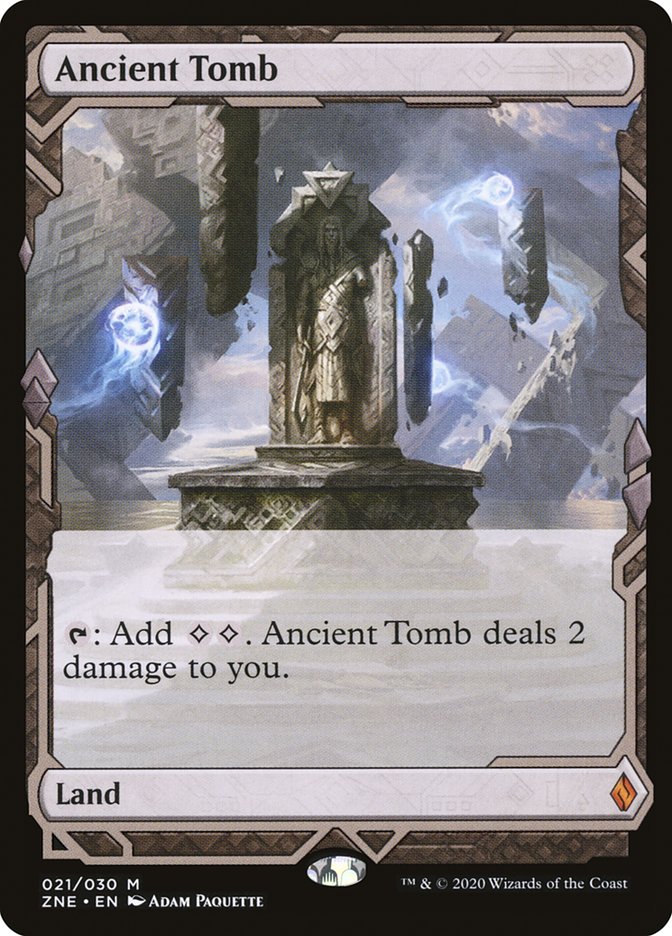 Ancient Tomb (Expeditions) [Zendikar Rising Expeditions] - Evolution TCG