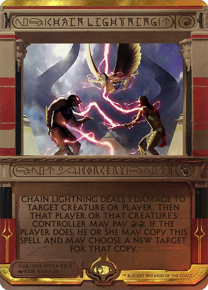 Chain Lightning (Invocation) [Amonkhet Invocations] - Evolution TCG