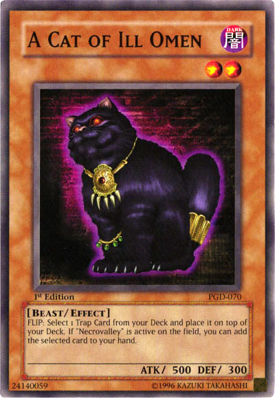 A Cat of Ill Omen [PGD-070] Common - Evolution TCG