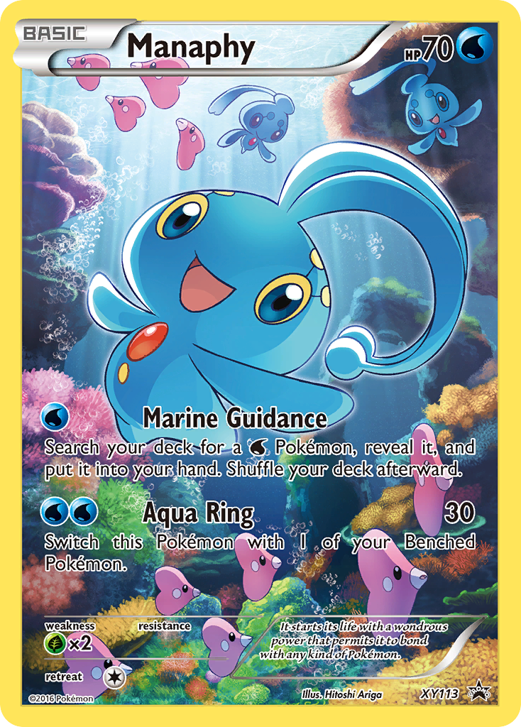 Manaphy (XY113) [XY: Black Star Promos] - Evolution TCG