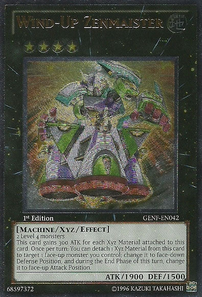 Wind-Up Zenmaister [GENF-EN042] Ultimate Rare - Evolution TCG