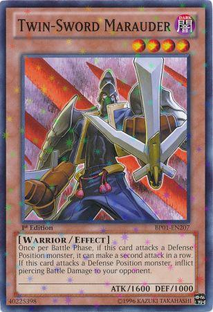 Twin-Sword Marauder [BP01-EN207] Starfoil Rare - Evolution TCG
