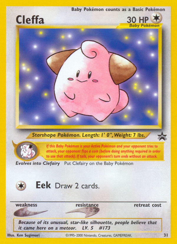 Cleffa (31) [Wizards of the Coast: Black Star Promos] - Evolution TCG