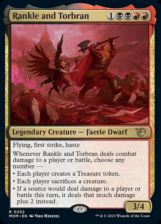 Rankle and Torbran [March of the Machine] - Evolution TCG