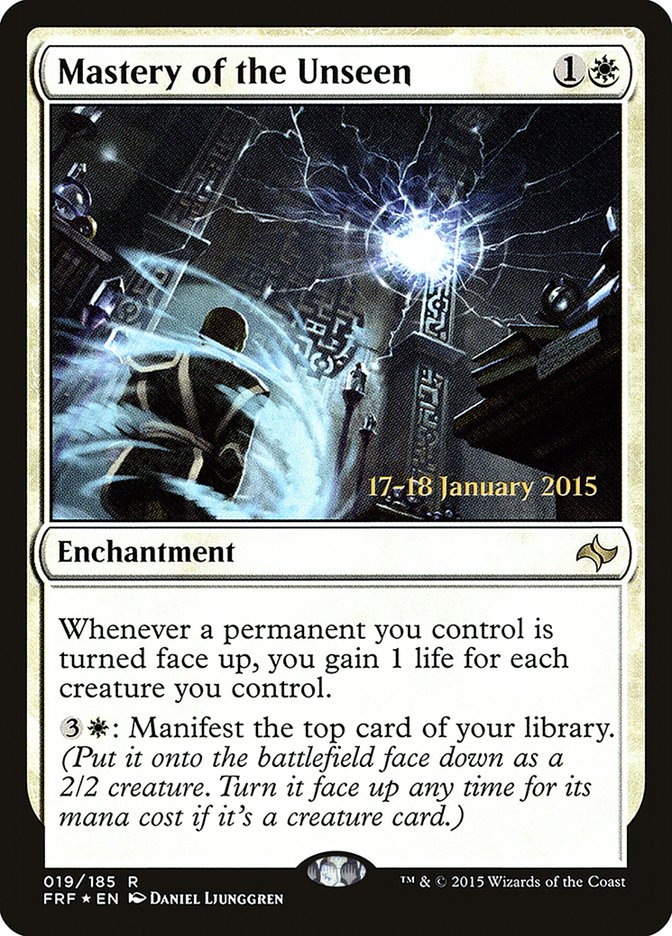 Mastery of the Unseen [Fate Reforged Prerelease Promos] - Evolution TCG