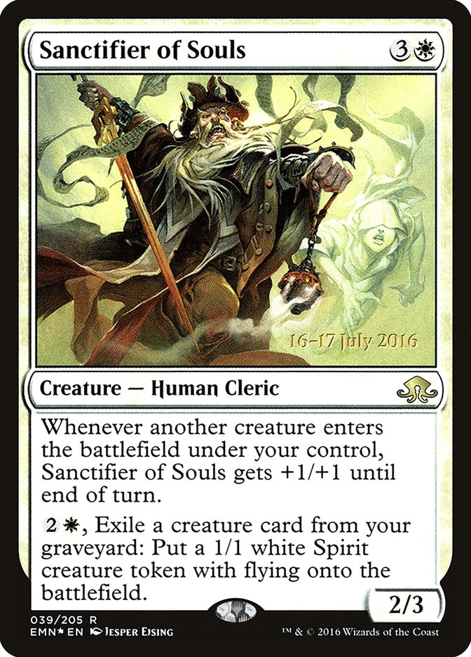 Sanctifier of Souls [Eldritch Moon Prerelease Promos] - Evolution TCG