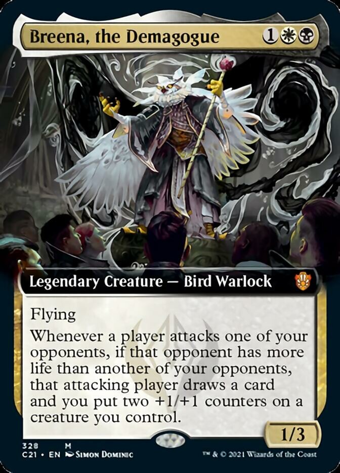 Breena, the Demagogue (Extended Art) [Commander 2021] - Evolution TCG