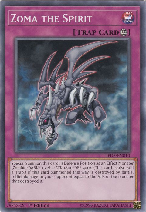 Zoma the Spirit [LED5-EN010] Common - Evolution TCG