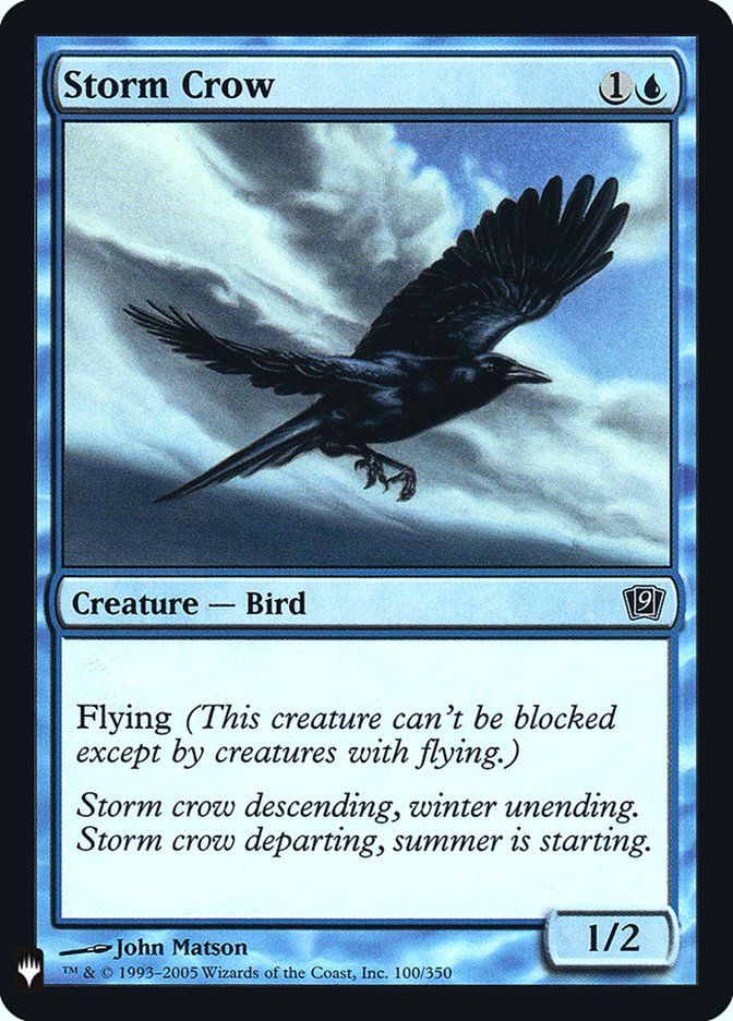 Storm Crow [Mystery Booster] - Evolution TCG