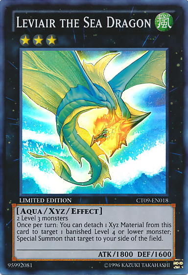 Leviair the Sea Dragon [CT09-EN018] Super Rare - Evolution TCG