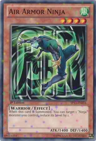 Air Armor Ninja [SP13-EN016] Starfoil Rare - Evolution TCG