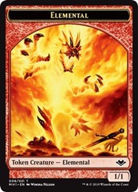 Elemental (008) // Myr (019) Double-Sided Token [Modern Horizons Tokens] - Evolution TCG
