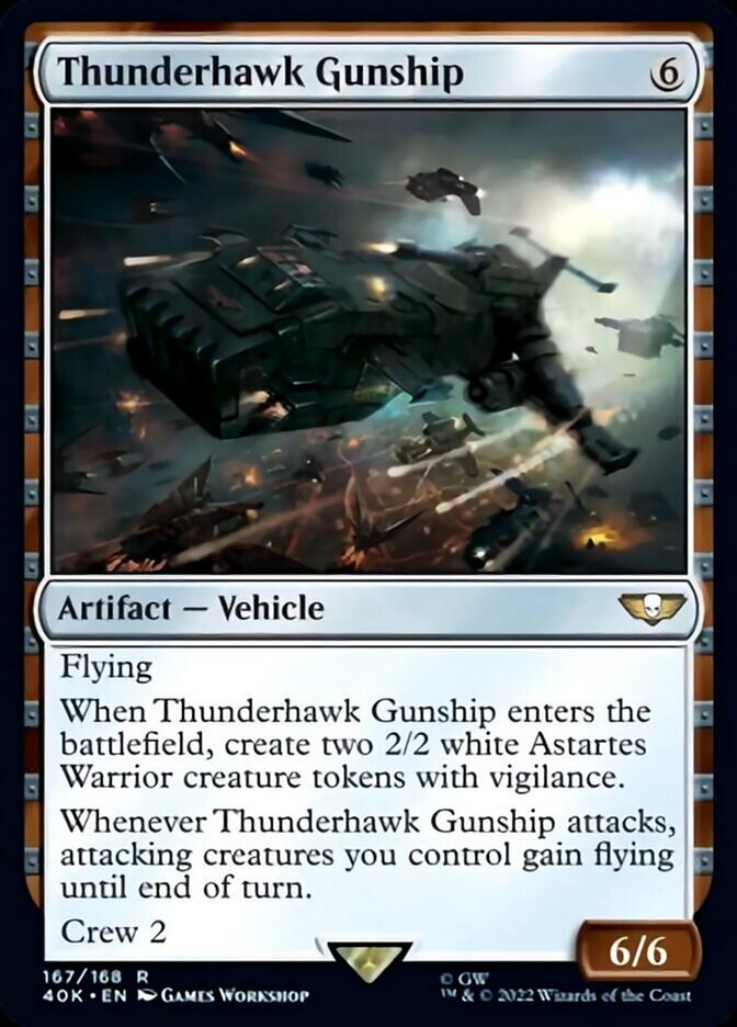 Thunderhawk Gunship [Warhammer 40,000] - Evolution TCG