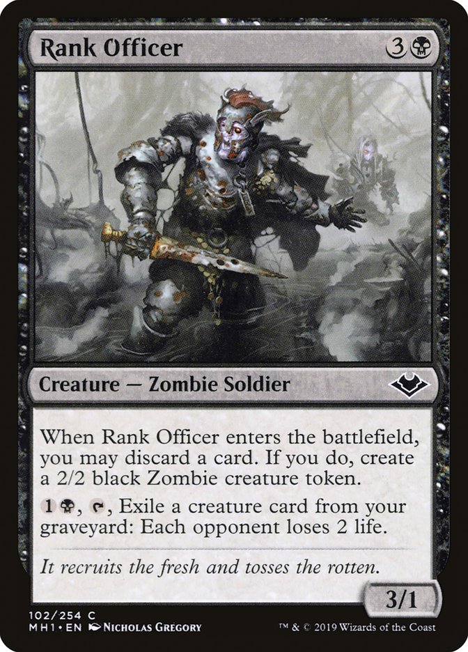 Rank Officer [Modern Horizons] - Evolution TCG