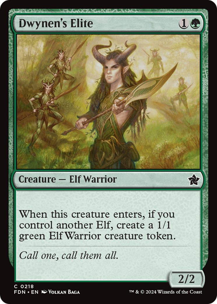 Dwynen's Elite [Foundations] - Evolution TCG