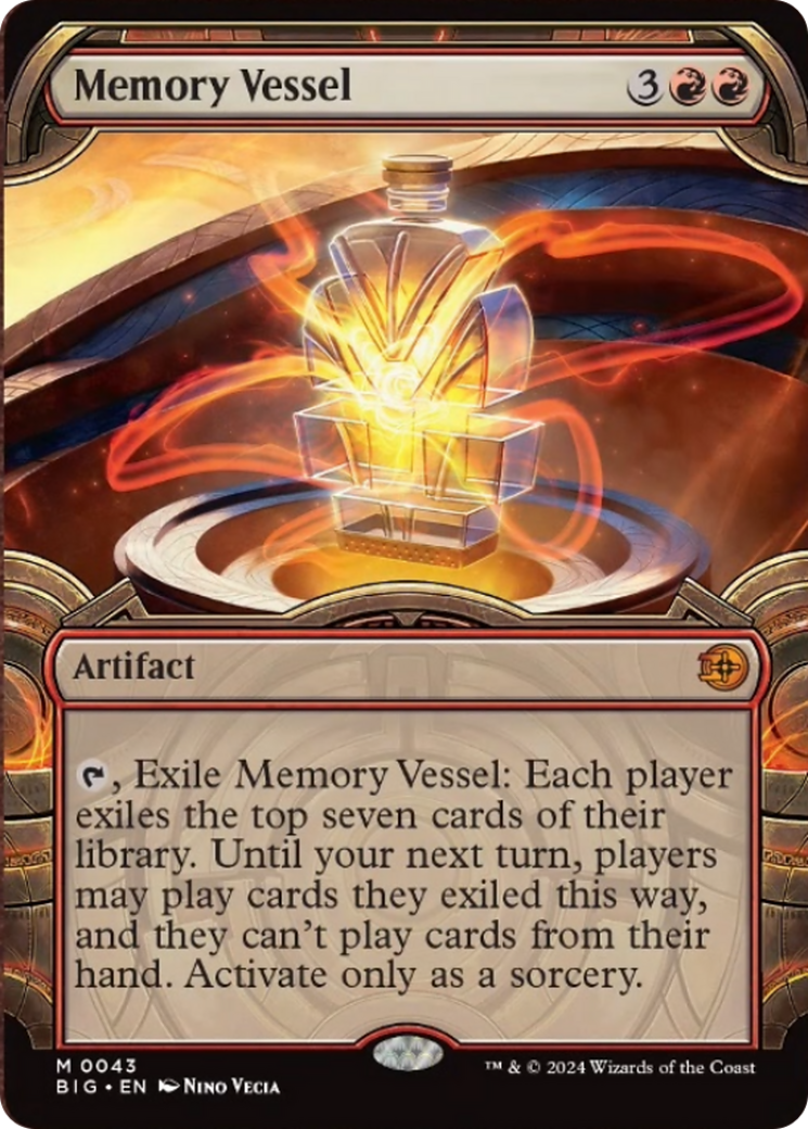 Memory Vessel (Showcase) [Outlaws of Thunder Junction: The Big Score] - Evolution TCG