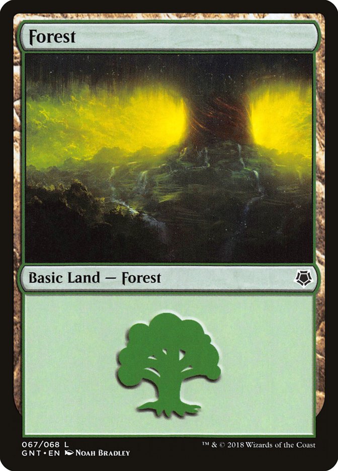 Forest (67) [Game Night 2018] - Evolution TCG