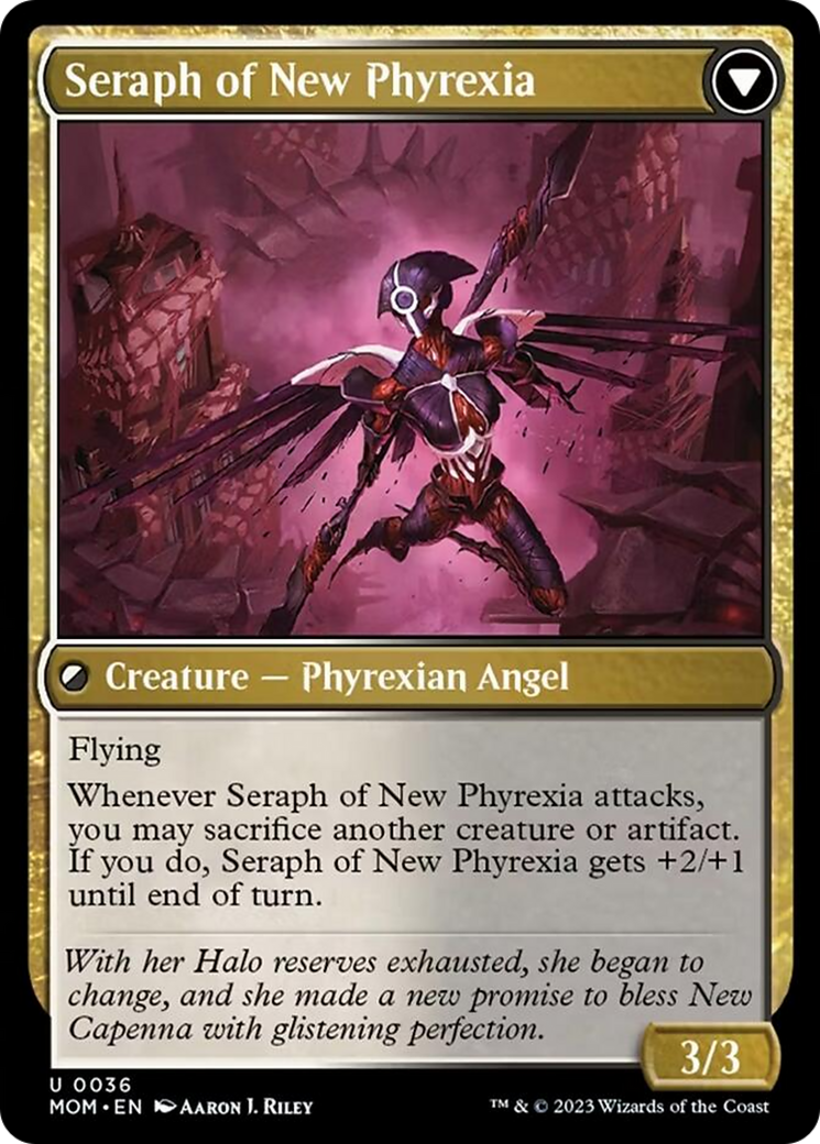 Seraph of New Capenna // Seraph of New Phyrexia [March of the Machine] - Evolution TCG