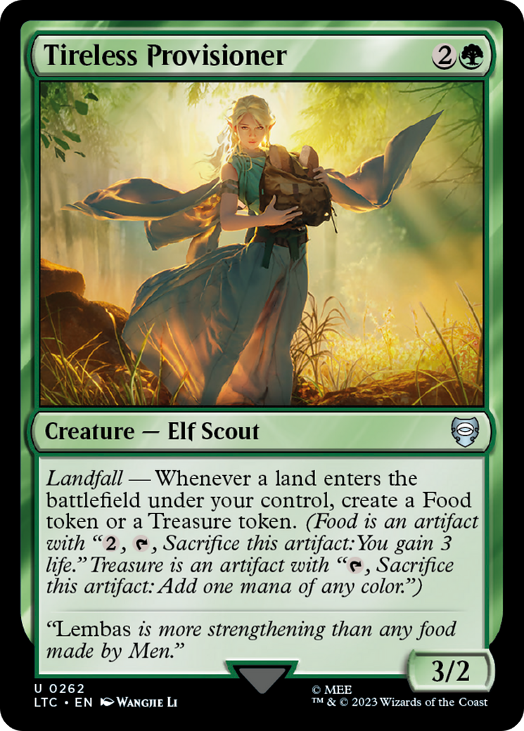 Tireless Provisioner [The Lord of the Rings: Tales of Middle-Earth Commander] - Evolution TCG