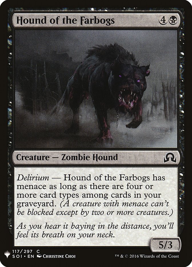 Hound of the Farbogs [Mystery Booster] - Evolution TCG