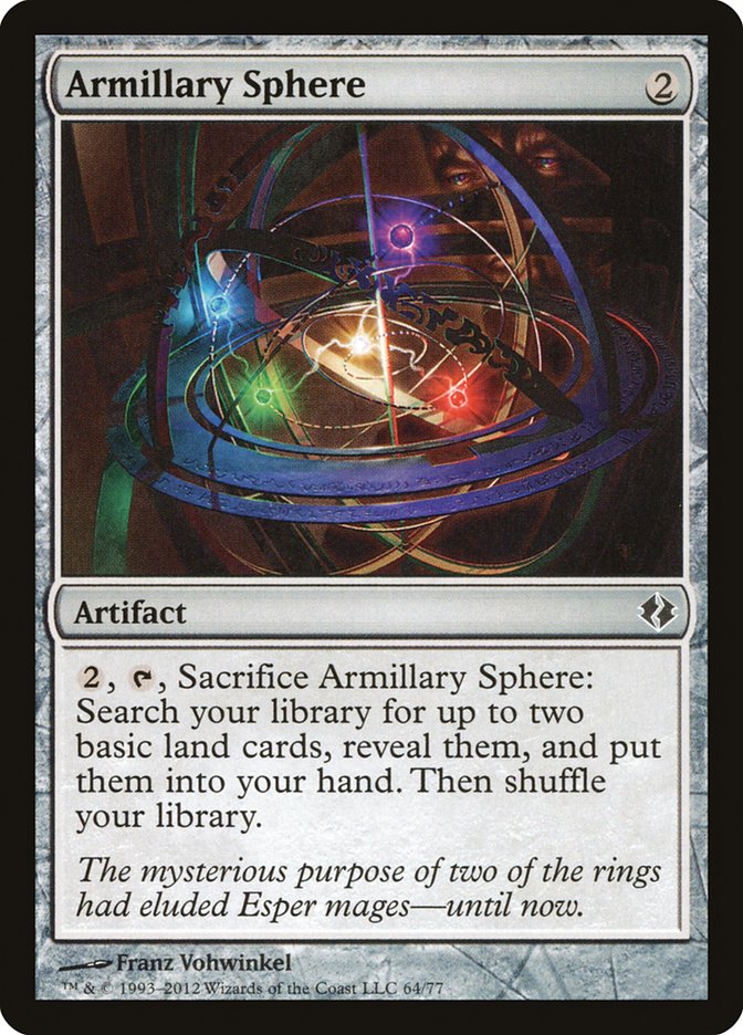 Armillary Sphere [Duel Decks: Venser vs. Koth] - Evolution TCG