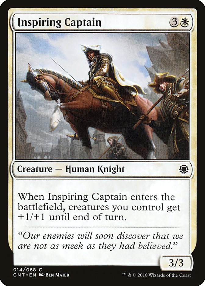 Inspiring Captain [Game Night 2018] - Evolution TCG