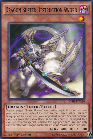 Dragon Buster Destruction Sword [BOSH-EN020] Common - Evolution TCG