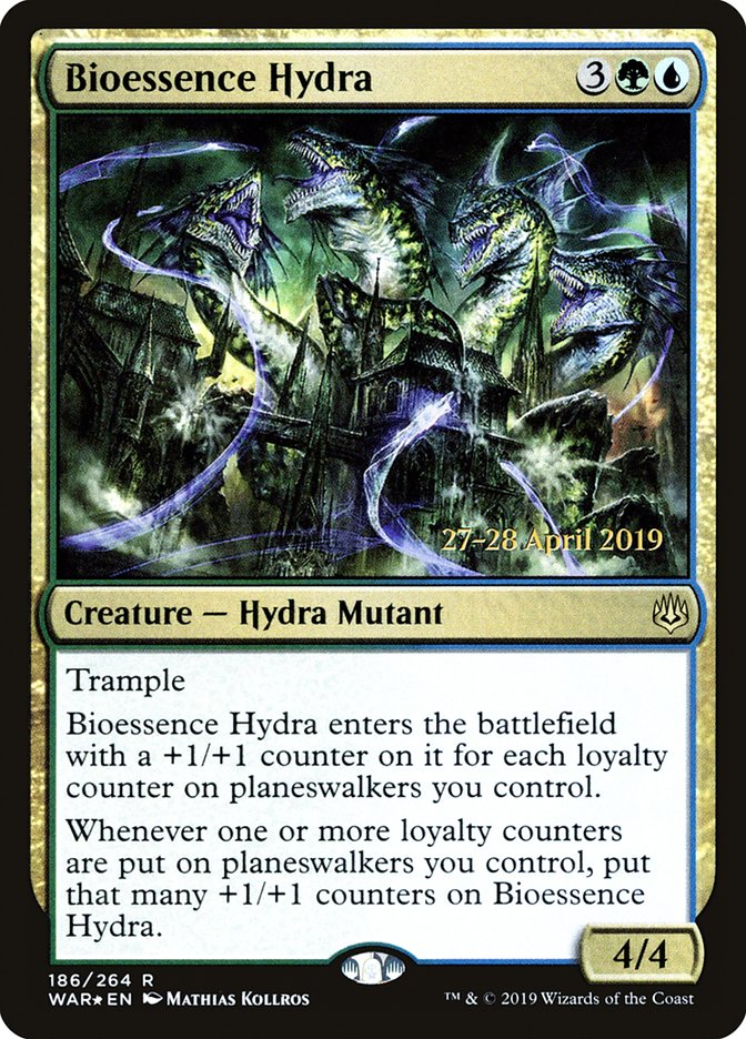 Bioessence Hydra [War of the Spark Prerelease Promos] - Evolution TCG