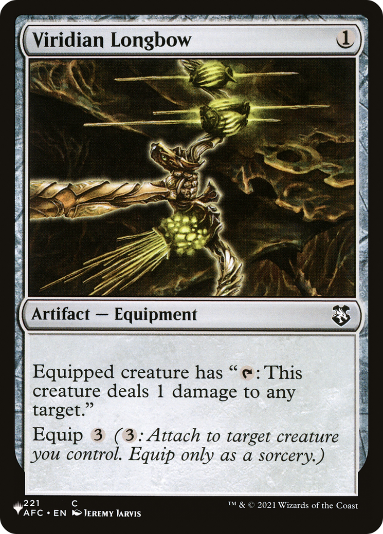 Viridian Longbow [The List] - Evolution TCG