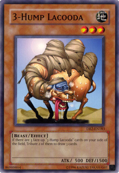 3-Hump Lacooda [DR2-EN183] Common - Evolution TCG