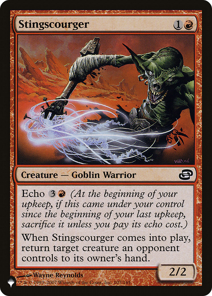 Stingscourger [The List] - Evolution TCG