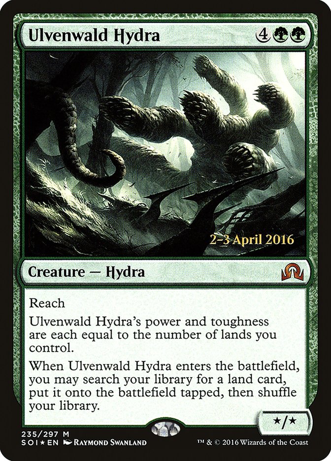 Ulvenwald Hydra [Shadows over Innistrad Prerelease Promos] - Evolution TCG