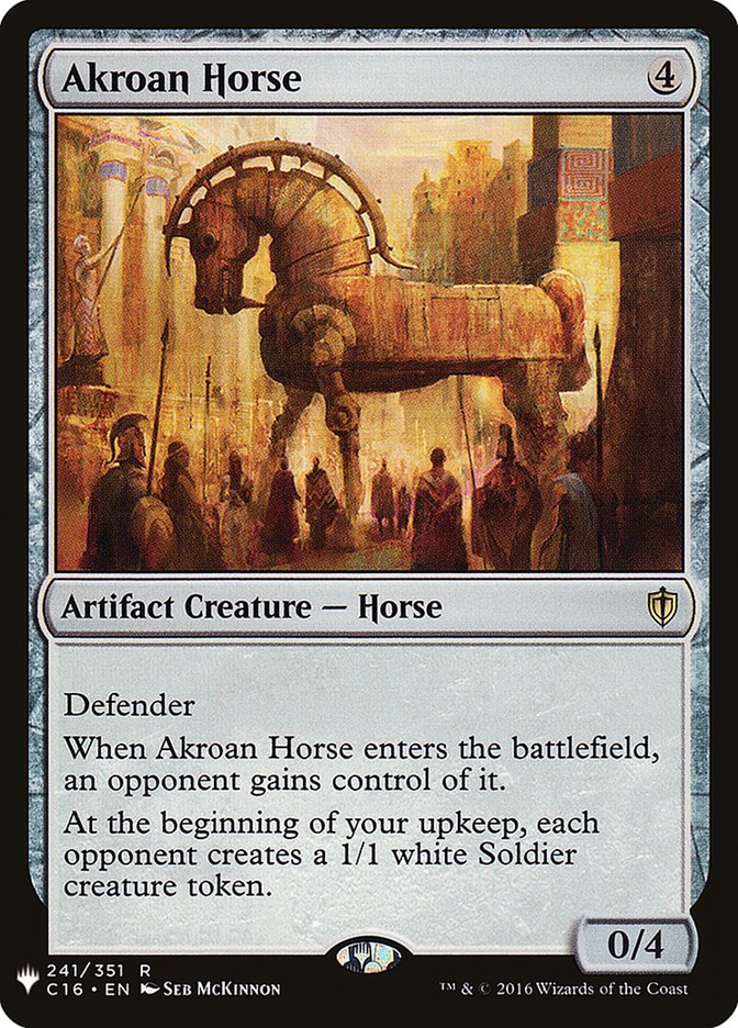 Akroan Horse [Mystery Booster] - Evolution TCG