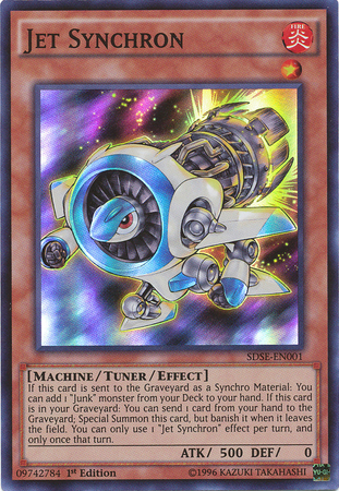 Jet Synchron [SDSE-EN001] Super Rare - Evolution TCG