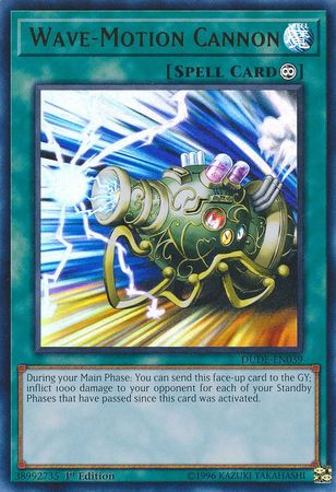 Wave-Motion Cannon [DUDE-EN039] Ultra Rare - Evolution TCG