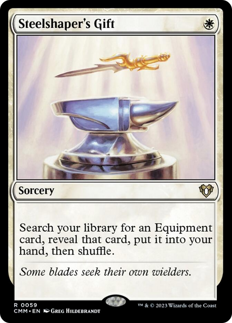 Steelshaper's Gift [Commander Masters] - Evolution TCG