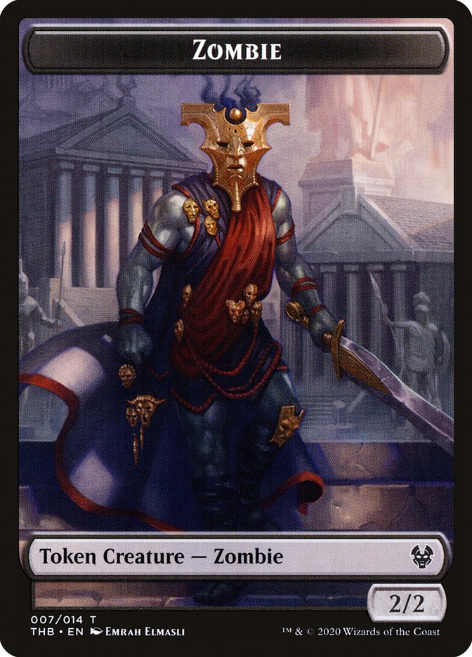 Zombie Token [Theros Beyond Death Tokens] - Evolution TCG